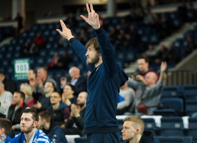 S.Jasaitis nežaidžia jau pusantro mėnesio (Foto: Dmitrijus Radlinskas)