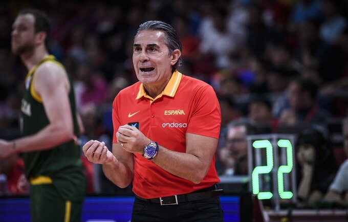 S.Scariolo neksuba priimti ispanų pasiūlymo (FIBA nuotr.)