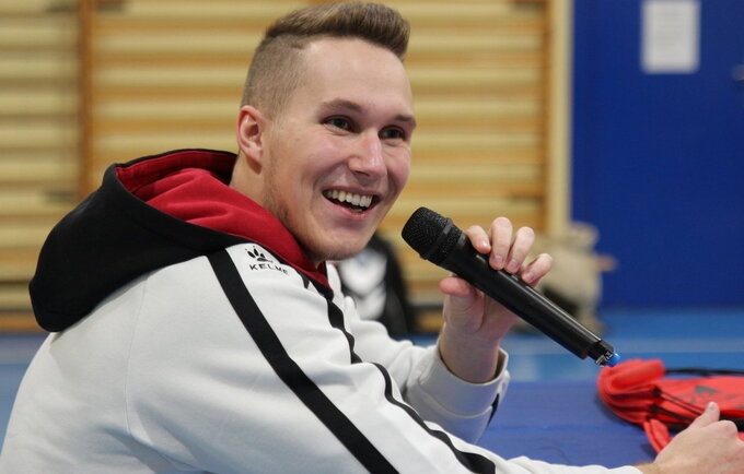 T.Sedekerskis jau pasiruošęs žaisti