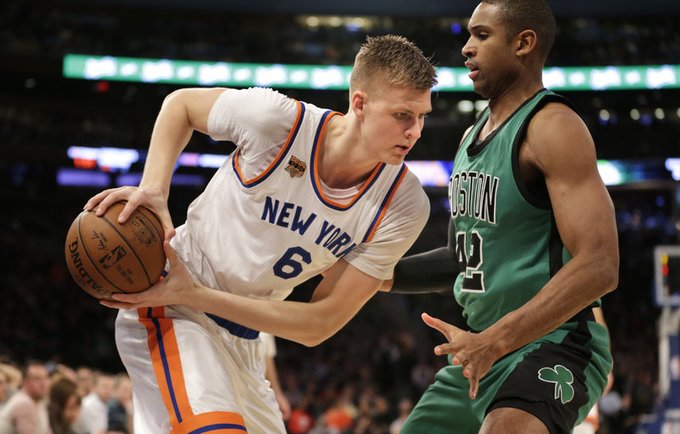 K.Porzingis laukiamas Klivlande (Scanpix nuotr.)
