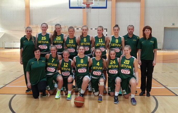 U16 merginų rinktinė LKF