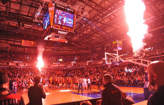 „Siemens“ arena buvo trečia lankomiausia pirmajame etape (Rokas Lukoševičius, Fotodiena.lt)