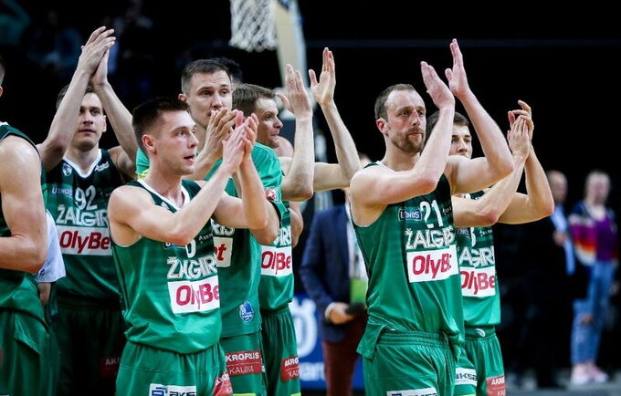 Žalgiriečiai sieks antrosios pergalės pusfinalyje (Matas Baranauskas, Fotodiena.lt)