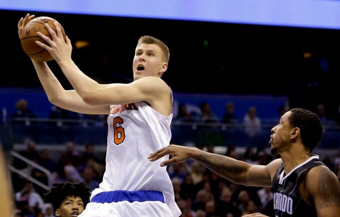 K.Porzingis mano, kad dar augs (Scanpix)
