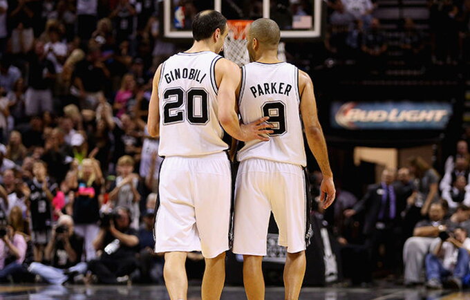 Ginobili ir Parkeris Scanpix