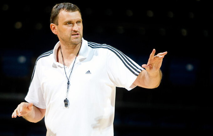 M.Budzinauskas papasakojo apie Panevėžio klubą (Foto: Augustas Didžgalvis)