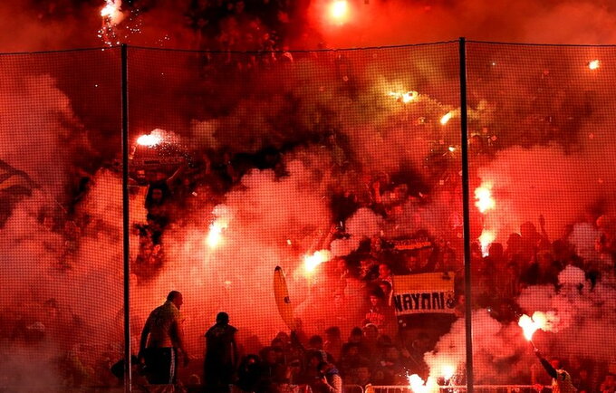 AEK sirgaliai garsėja savo elgesiu (Scanpix nuotr.)