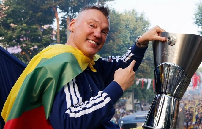 Š.Jasikevičius švenčia
