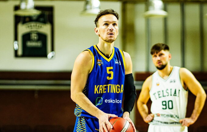 M.Stašys vedė kretingiškius į pergalę