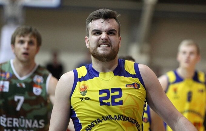 J.Kazakauskas rungtyniaus Panevėžio klube (NKL/Saulius Čirba nuotr.)