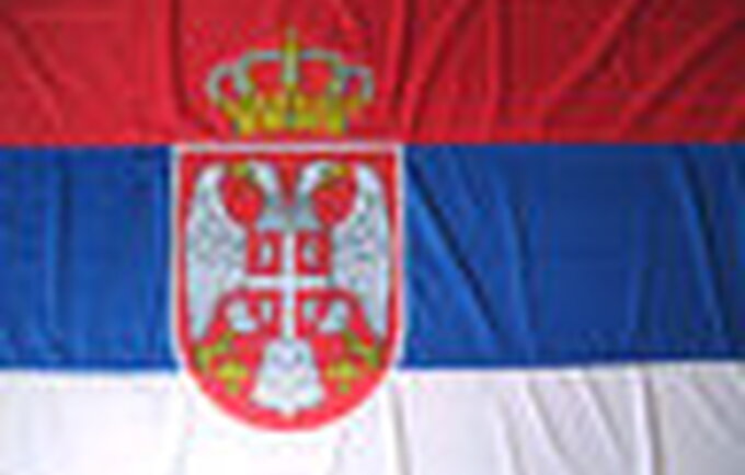 serbia flag gera Krepsinis.net