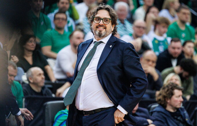 A.Trinchieri apžvelgė laukiantį mačą (BNS nuotr.)