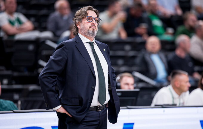 A.Trinchieri apžvelgė lemiamą žingsnį į finalą („Betsafe-LKL“ nuotr.)