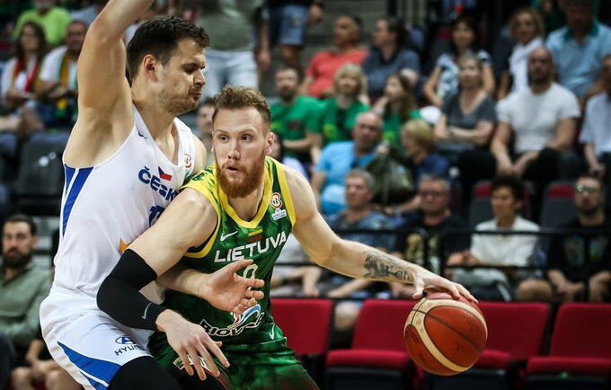 I.Brazdeikis kalbėjosi klubo paruoštame interviu (FIBA nuotr.)