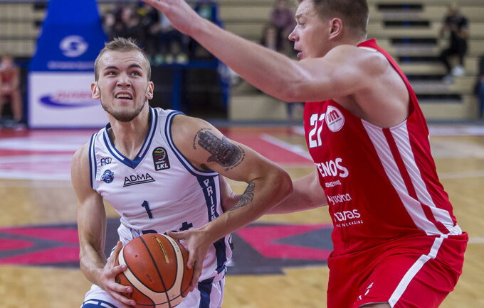 A.Velička pelnė 14 taškų (BNS nuotr.)