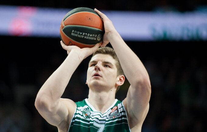 A.Gudaitis sužaidė puikias rungtynes ir surinko 15 naudingumo balų (Fotodiena.lt)