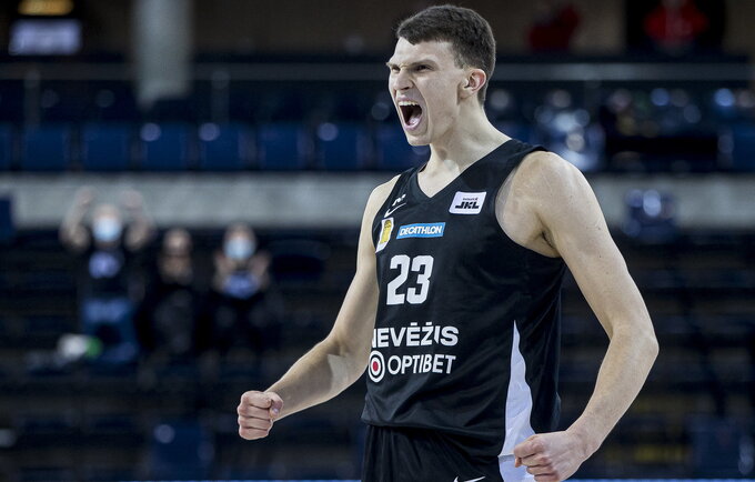 P.Murauskas žais Europos čempionate (LKL nuotr.)