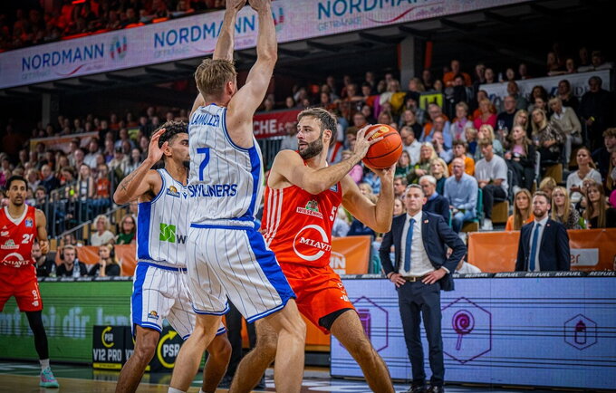 B.Griciūnas pelnė 5 taškus