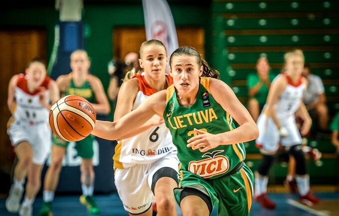 A.Zdanevičiūtė išsiskyrė naudingu žaidimu (FIBA Europe nuotr.)