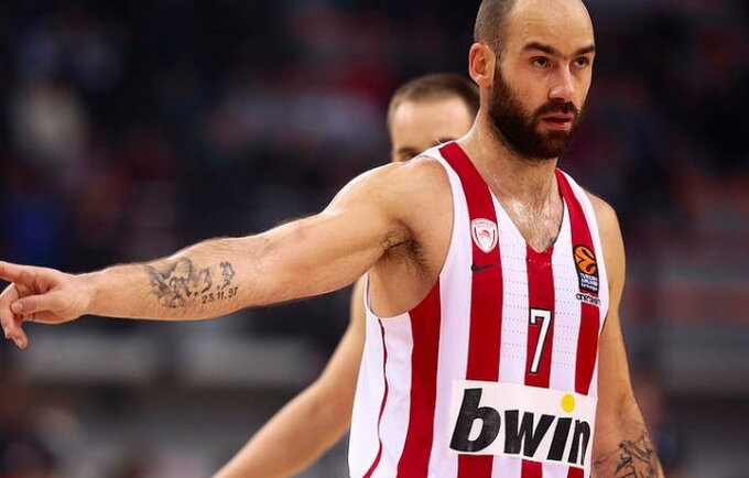 V.Spanoulis šį sezoną nebežais (Klubo nuotr.)