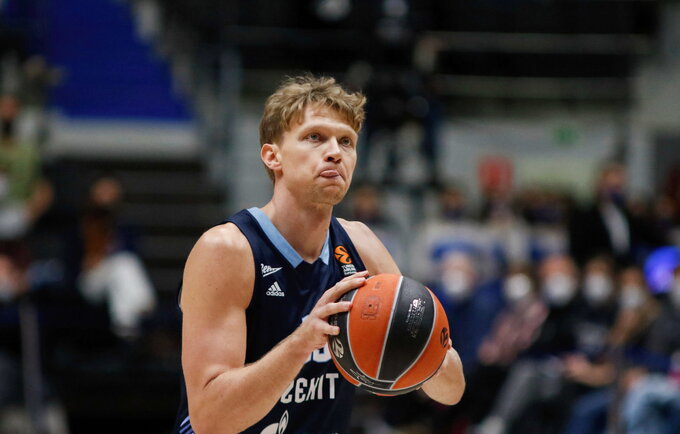 „Zenit“ ekipoje nustatyti 5 COVID-19 atvejai (Scanpix nuotr.)
