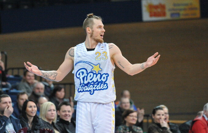 E.Žabas pelnė 17 taškų (Rokas Lukoševičius, Fotodiena.lt)