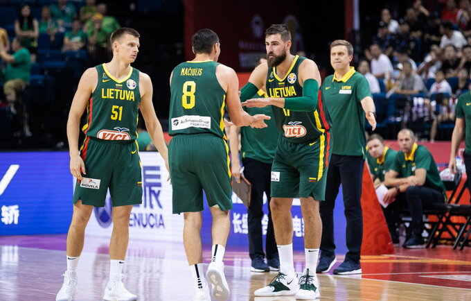 Lietuvos rinktinė į olimpiadą bandys brautis pro atranką (BNS nuotr.)