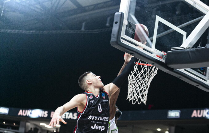 D.Sirvydis pataikė 4 tritaškius (BNS nuotr.)