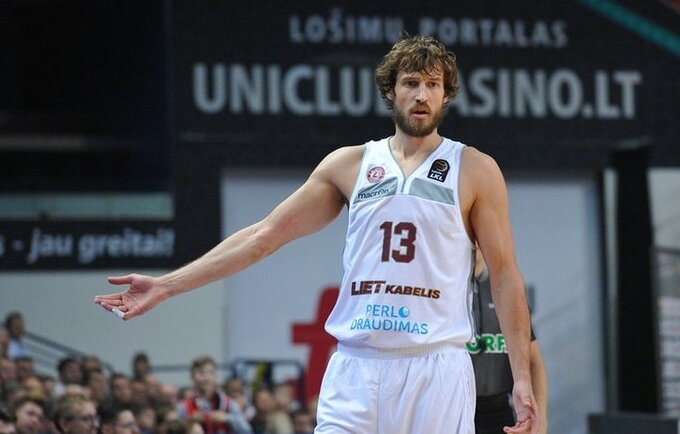 S.Jasaitis šį sezoną gina Panevėžio klubo garbę (Rokas Lukoševičius, Fotodiena.lt)