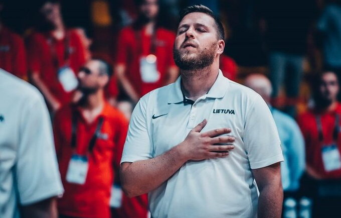 G.Petrauskas patenkintas komandos sudėtimi (FIBA Europe nuotr.)