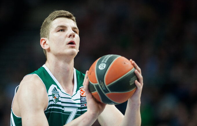 A.Gudaitis kalbėjo apie galimybę žaisti NBA (Fotodiena.lt)