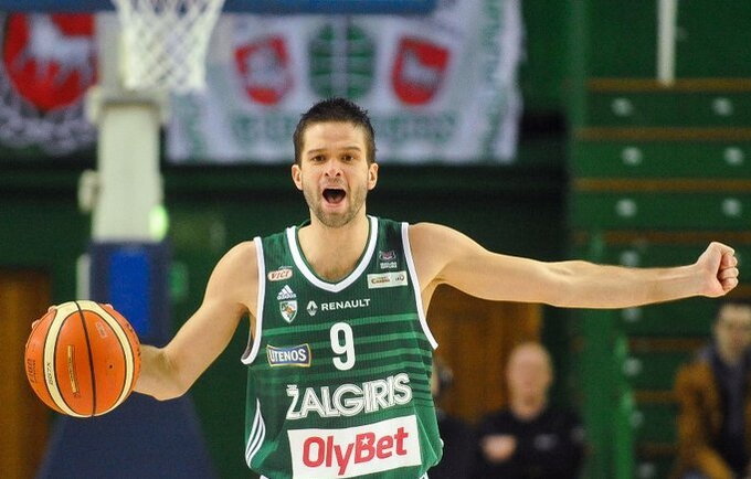M.Kalnietis pelnė 14 taškų (Edvardas Blaževičius, Fotodiena.lt nuotr.)