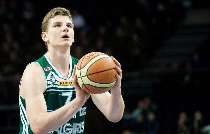 „Draftexpress.com“ mano, kad A.Gudaičio karjera pasuks į Bostoną (Fotodiena.lt)