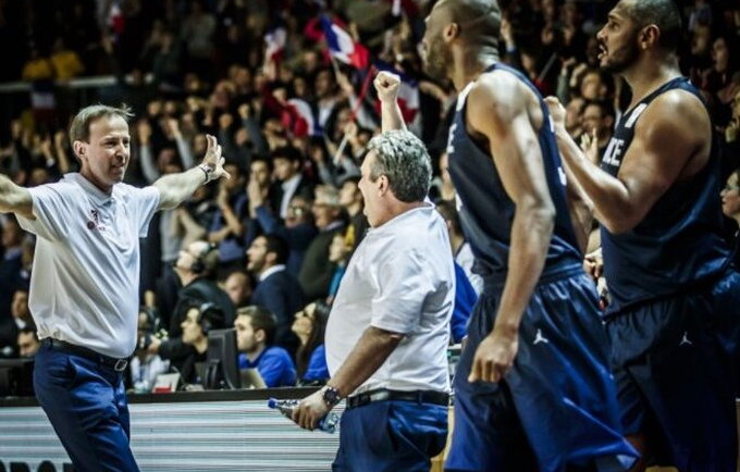 Prancūzai tik per plauką apgynė namų tvirtovę (FIBA Europe nuotr.)