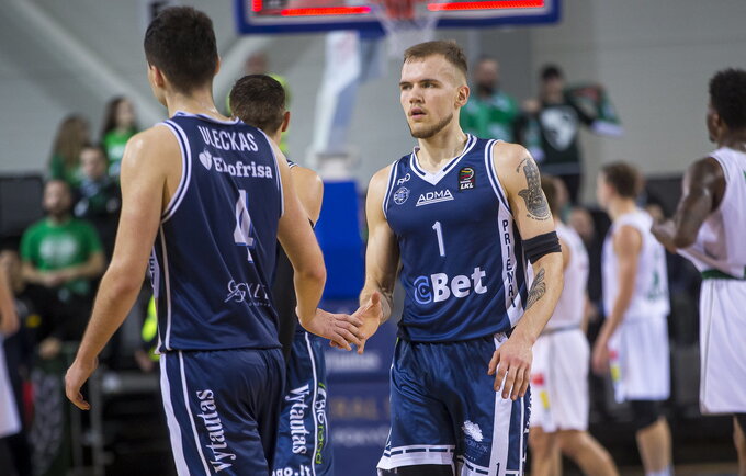 A.Velička vedė komandą į pergalę (BNS nuotr.)