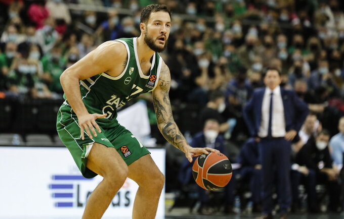 „Žalgiris“ klupo antrąkart (BNS nuotr.)