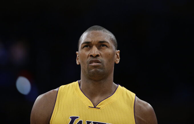 Metta World Peace netiki, kad NBA finalas surežisuotas (Scanpix nuotr.)