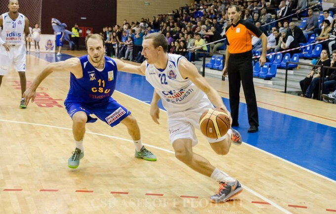 M.Runkauskas įmetė 1 tritaškį iš 5 bandymų