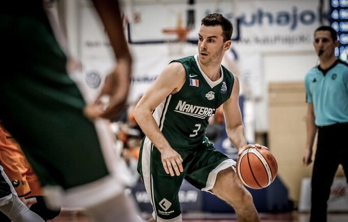 A.Juškevičius nesėkmingai atakavo „iš žaidimo“ (FIBA Europe nuotr.)
