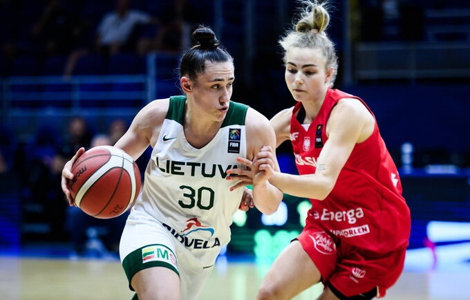 A.Zdanevičiūtė rinktinės neišgelbėjo (FIBA nuotr.)