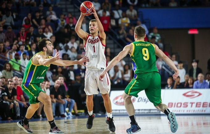 K.Pangosui iki dvigubo dublio pritrūko dviejų rezultatyvių perdavimų (FIBA nuotr.)