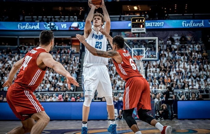 L.Markkanenas surengė įspūdingą pasirodymą (FIBA Europe nuotr.)