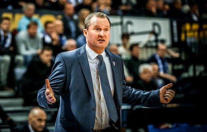 K.Maksvytis yra pozityviai nusiteikęs prieš svarbias rungtynes (FIBA Europe nuotr.)