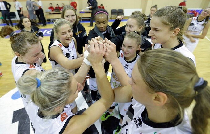 „Kibirkšties“ komanda laimėjo antrąsias pusfinalio rungtynes (Foto: Augustas Didžgalvis)