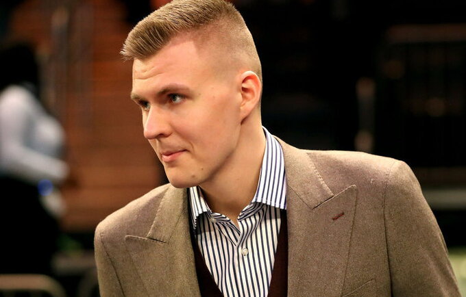 K.Porzingis persikėlė į Vakarų konferenciją (Scanpix nuotr.)