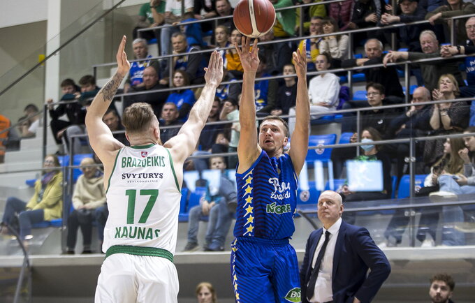E.Šaulys papildė Utenos komandą (LKL nuotr.)