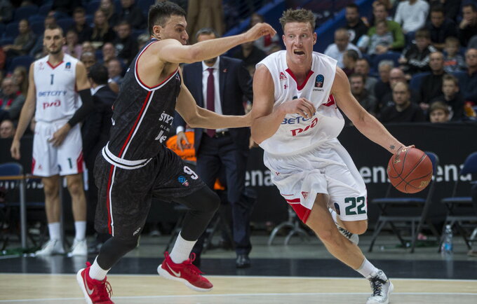 D.Kulaginas žais Eurolygoje (BNS nuotr.)