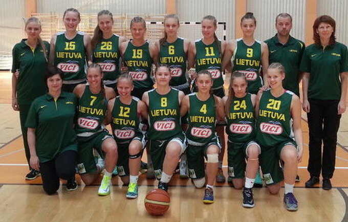 U16 merginų rinktinė LKF