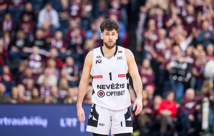 A.Ebo svariai prisidėjo prie pergalės (Foto: Rokas Lukoševičius)