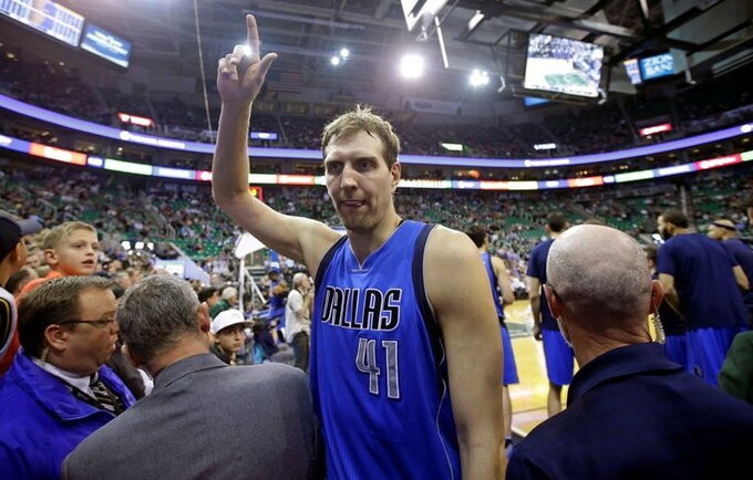 D.Nowitzki uždirbs 50 mln. JAV dolerių per 2 metus (Scanpix nuotr.)